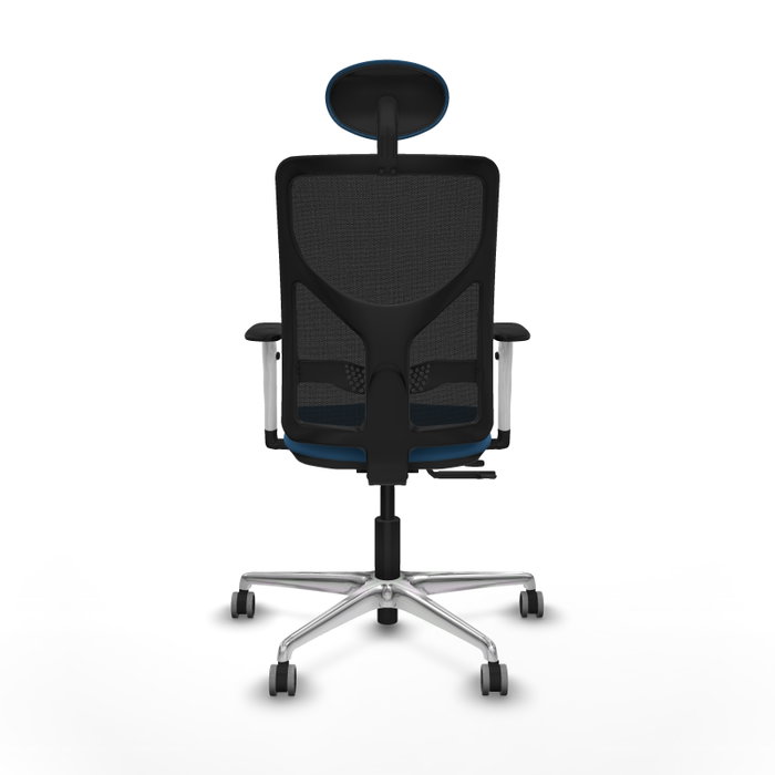 PIQUERAS Y CRESPO Silla de oficina Motilla Azul claro y Negro PIQUERAS Y CRESPO Silla de oficina Motilla Azul claro y Negro