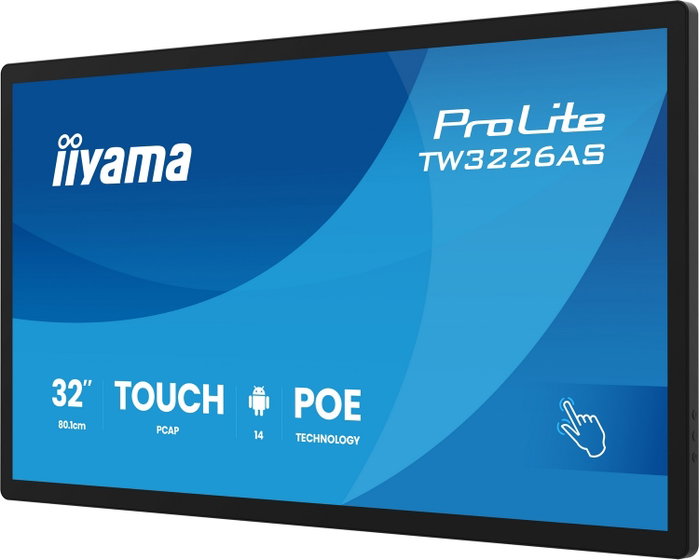 iiyama ProLite TW3226AS-B3P 31,5 pulgadas Full HD Táctil Android 14 iiyama ProLite TW3226AS-B3P 31,5 pulgadas Full HD Táctil Android 14