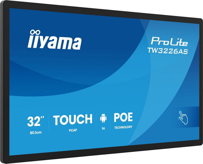 iiyama ProLite TW3226AS-B3P 31,5 pulgadas Full HD Táctil Android 14 iiyama ProLite TW3226AS-B3P 31,5 pulgadas Full HD Táctil Android 14