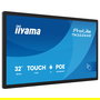 iiyama TW3226AS-B3P - Monitor 31.5" / 80.1cm, Full HD 1920x1080, VA, 16:9, 8ms, 60Hz, HDMI, USB, LAN PoE, VESA, Altavoces, Negro