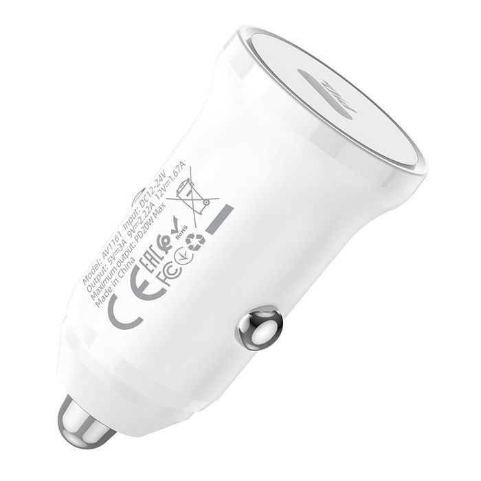 AVANT CONNECT Adaptador de coche carga rápida PD 20W - Adaptador de coche para carga rápida de dispositivos