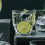 Hermia Juego de Vasos PB-52988 de Vidrio Transparente, 6 Piezas, 275 ml