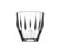 Hermia Juego de Vasos PB-52988 de Vidrio Transparente, 6 Piezas, 275 ml