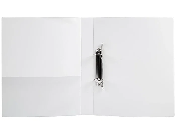Liderpapel Carpeta Canguro 2 Anillas Mixtas 25mm A4 Plástico Blanco Liderpapel Carpeta Canguro 2 Anillas Mixtas 25mm A4 Plástico Blanco