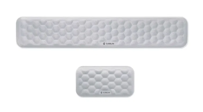 Subblim Pack ERGO AIRPADDING Reposamuñecas Teclado y Ratón Plata Subblim Pack ERGO AIRPADDING Reposamuñecas Teclado y Ratón Plata