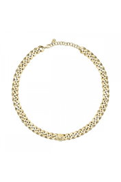Chiara Ferragni Collar Dorado de Acero Inoxidable