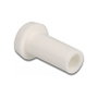 DeLOCK Capuchón de protección contra el polvo para conectores con casquillo de 2,50 mm, 10 piezas, Blanco