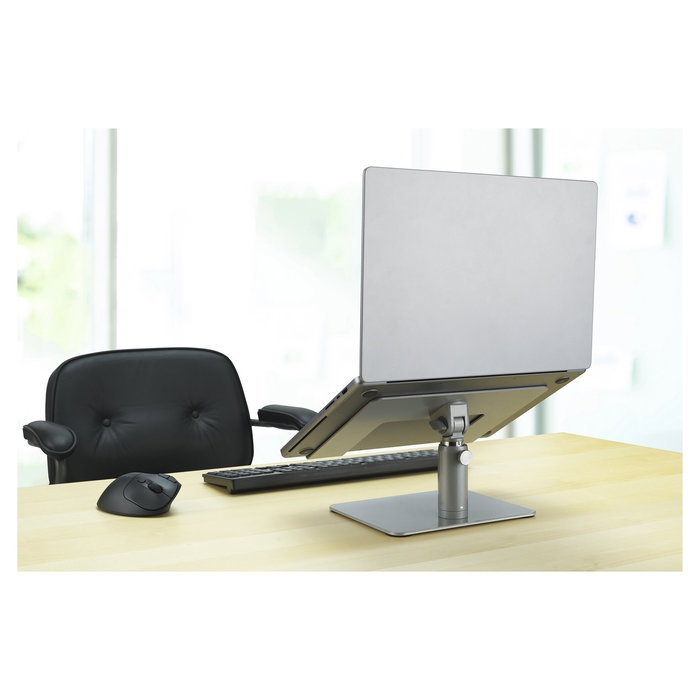Kensington -204801 Soporte Universal para Laptop de Aluminio, Elevador de Sobremesa para Portátiles