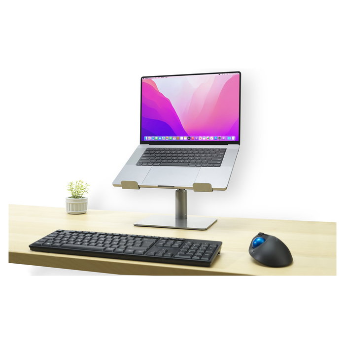 Kensington -204801 Soporte Universal para Laptop de Aluminio, Elevador de Sobremesa para Portátiles