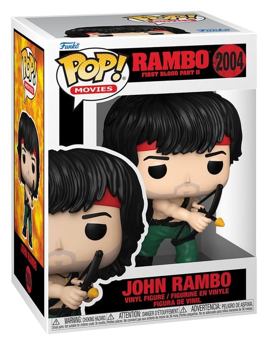 Funko POP! Movies John Rambo con arco y flecha explosiva