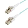 StarTech.com Cable de Fibra Óptica Multimodo Conmutable LC a LC OM4 de 5m