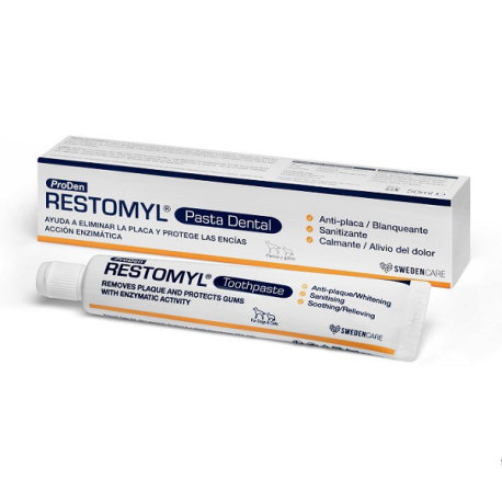 Restomyl Pasta Dental 50 ml para Perros y Gatos - Cuidado Bucal Restomyl Pasta Dental 50 ml para Perros y Gatos - Cuidado Bucal