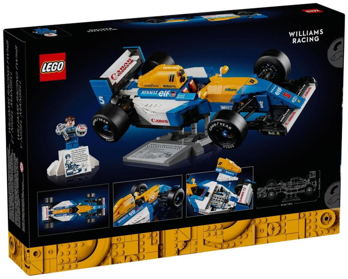 LEGO Icons Williams Racing FW14B y Nigel Mansell 10353