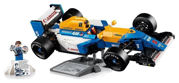 LEGO Icons Williams Racing FW14B y Nigel Mansell 10353