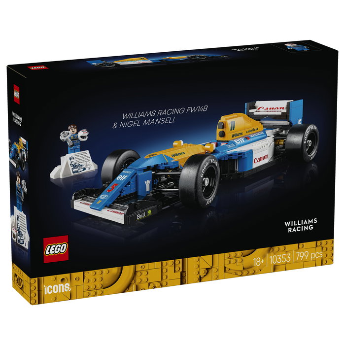 LEGO Icons Williams Racing FW14B y Nigel Mansell 10353