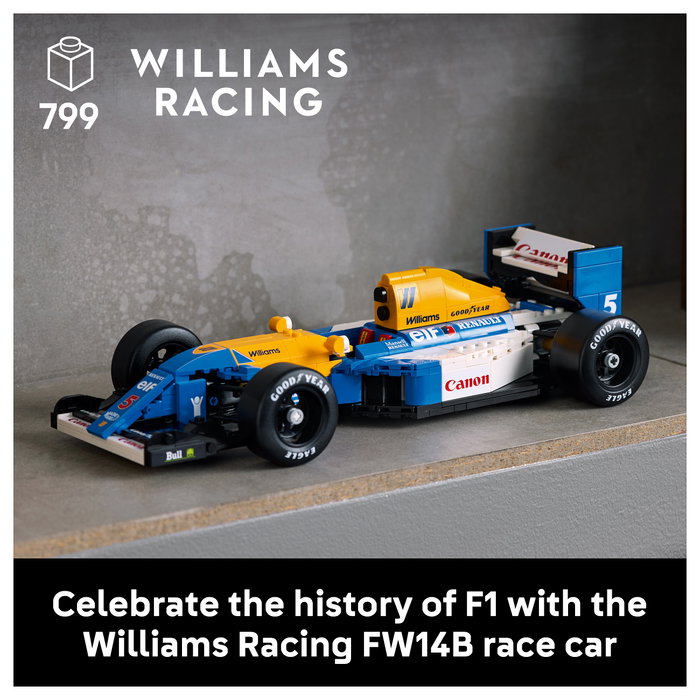 LEGO Icons Williams Racing FW14B y Nigel Mansell 10353