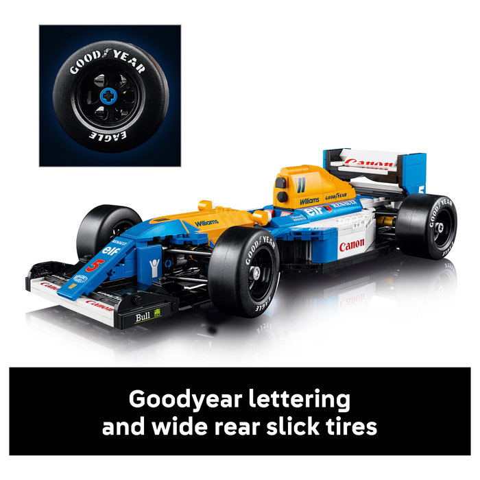 LEGO Icons Williams Racing FW14B y Nigel Mansell 10353