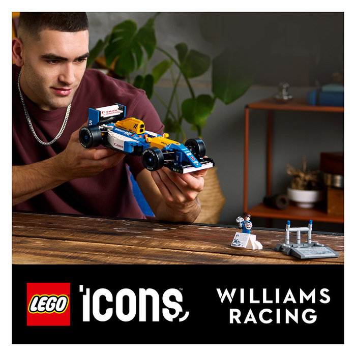 LEGO Icons Williams Racing FW14B y Nigel Mansell 10353