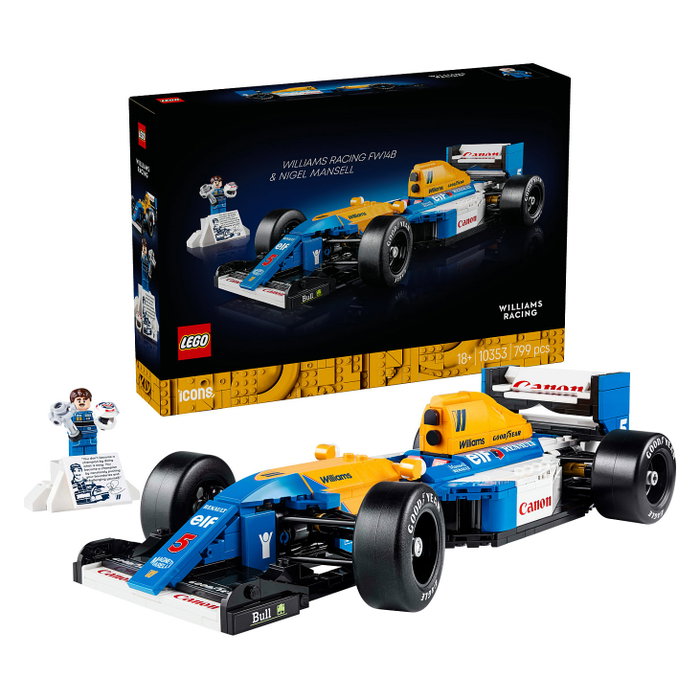 LEGO Icons Williams Racing FW14B y Nigel Mansell 10353