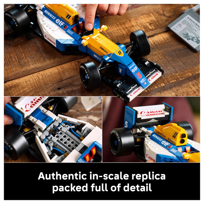 LEGO Icons Williams Racing FW14B y Nigel Mansell 10353