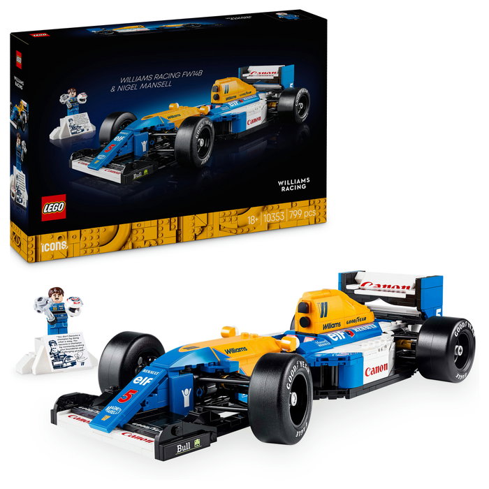 LEGO Icons Williams Racing FW14B y Nigel Mansell 10353