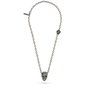 Police Collar Tribal Edge NKL Skull Black & Cristal 700mm