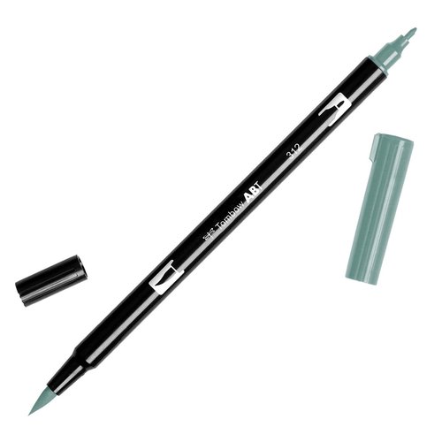 Tombow ABT-312 Rotulador Doble Punta Pincel Dual Brush Verde Claro Tombow ABT-312 Rotulador Doble Punta Pincel Dual Brush Verde Claro
