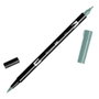 Tombow ABT-312 Rotulador Doble Punta Pincel Dual Brush Verde Claro