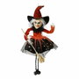 Atosa Bruja Colgante Halloween 44 cm con Vestido Rojo y Cascabeles