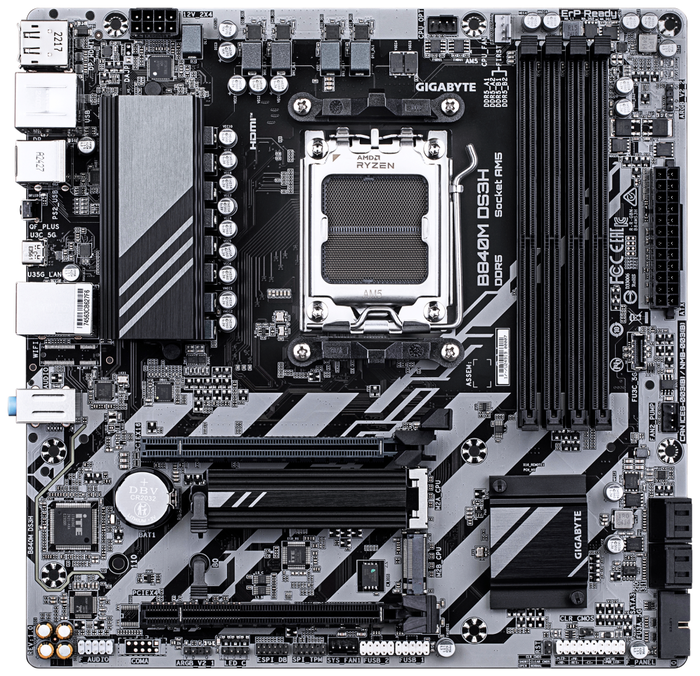 Gigabyte B840M DS3H Micro ATX DDR5 Gigabyte B840M DS3H Micro ATX DDR5