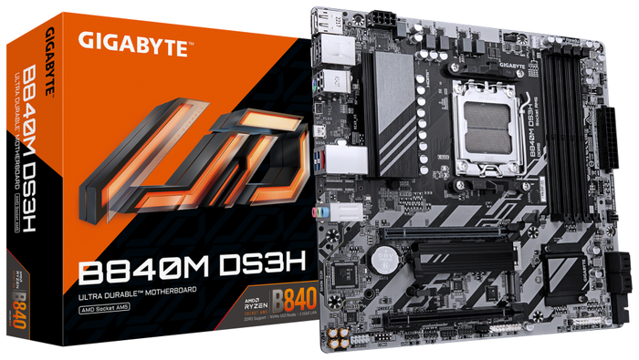 Gigabyte B840M DS3H Micro ATX DDR5 Gigabyte B840M DS3H Micro ATX DDR5