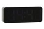 DKD Home Decor Reloj Despertador Digital LED Negro
