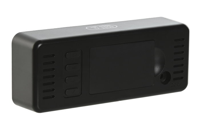 DKD Home Decor Reloj Despertador Digital LED Negro
