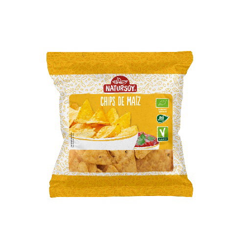 NATURSOY Chips de Maíz Bio Vegan 75gr
