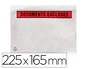 Q-connect Sobre Autoadhesivo Portadocumentos 225x165 mm Paquete de 100 Unidades