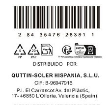 Inde Set 4 Piezas Cuchillo Chuletero 10.5 cm (12 Cajas)