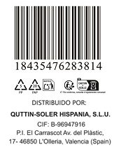 Inde Set 4 Piezas Cuchillo Chuletero 10.5 cm (12 Cajas)