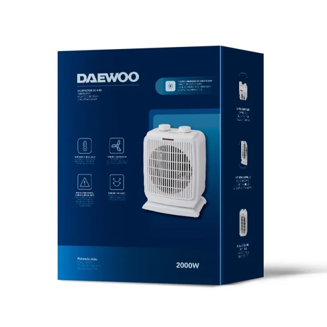 Daewoo DW9517 Calefactor Termoventilador de 2000W