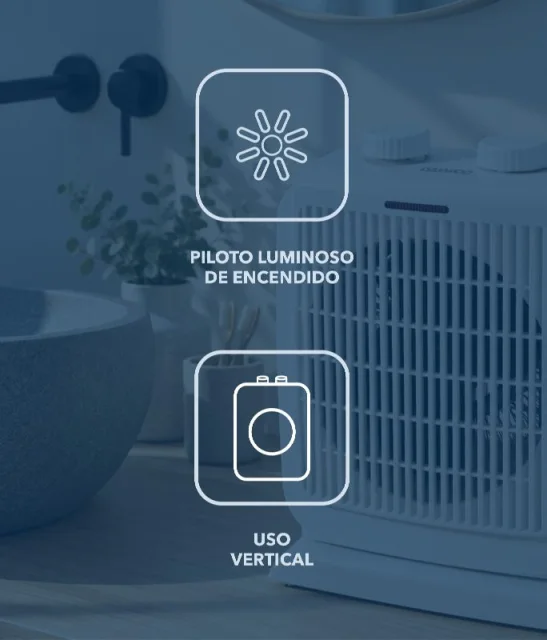 Daewoo DW9517 Calefactor Termoventilador de 2000W