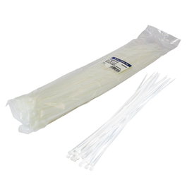 LogiLink Bridas de PA66, 100 piezas, transparentes, 4.4 mm x 400 mm