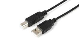MicroConnect Cable USB 2.0 A-B 5m Black
