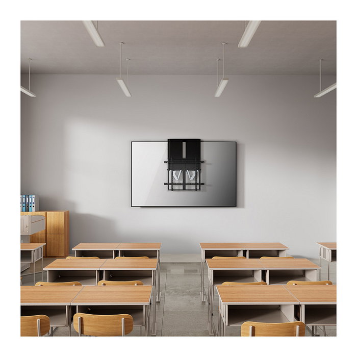 EQUIP Soporte TV para Pared, Ajuste Vertical (Up-Down), 1 Articulación, para Televisores de 55" a 86", Capacidad 65Kg