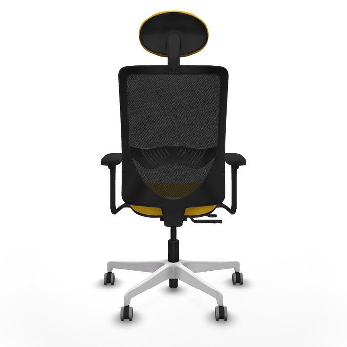 PIQUERAS Y CRESPO Silla de oficina Zulema con mecanismo Sincro/Traslack Amarillo y Negro PIQUERAS Y CRESPO Silla de oficina Zulema con mecanismo Sincro/Traslack Amarillo y Negro