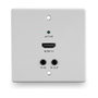 LINDY 38348 Transmisor de señales AV HDBaseT 4K60 Blanco