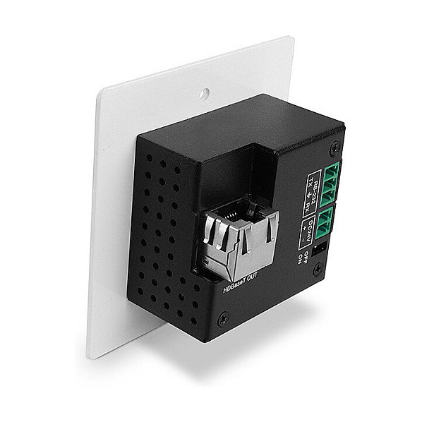 LINDY 38348 Transmisor de señales AV HDBaseT 4K60 Blanco