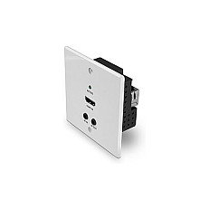 LINDY 38348 Transmisor de señales AV HDBaseT 4K60 Blanco