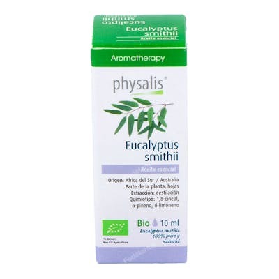 PHYSALIS Aceite Esencial Eucalipto Smithii Bio 10Ml PHYSALIS Aceite Esencial Eucalipto Smithii Bio 10Ml