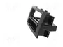 METRA Bastidor de montaje de radio para Kia Borrego 2009-2010, 1 DIN/2 DIN, negro
