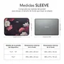 Subblim Trendy Sleeve Neo Flowers para Portátiles de 13,3-14 pulgadas