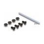 DeLOCK Casete de Empalme de Fibra Óptica 24 Fibras Blanco/Gris